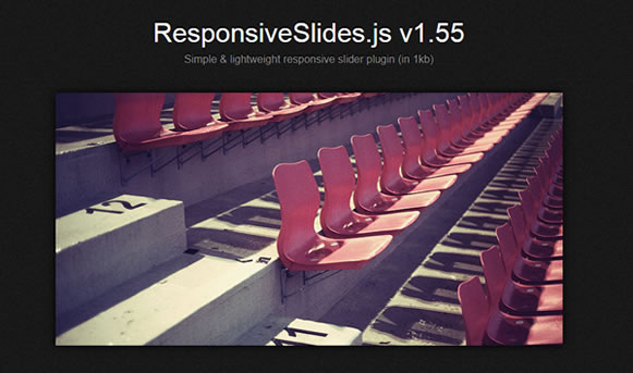 ResponsiveSlides.js · Responsive jQuery Slider & Slideshow