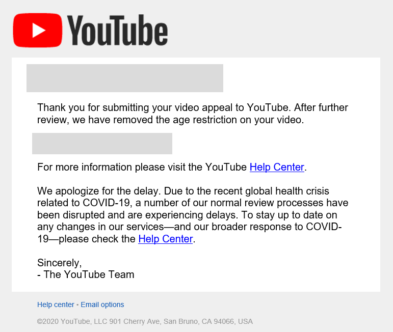 YouTube　年齢制限解除